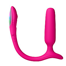 Анальная смарт-вибропробка Lovense Lush Anal, очень мощная, LED-подсветка