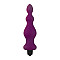 Анальная пробка с вибрацией Adrien Lastic Bullet Amuse Purple, макс. диаметр 3,9см