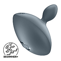 Анальная вибропробка Satisfyer Booty Absolute Beginners 4, для начинающих, вводимая часть 3 см
