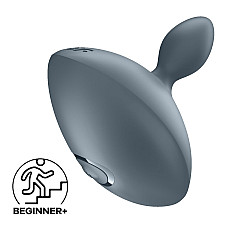 Анальная вибропробка Satisfyer Booty Absolute Beginners 4, для начинающих, вводимая часть 3 см