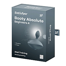Анальная вибропробка Satisfyer Booty Absolute Beginners 4, для начинающих, вводимая часть 3 см