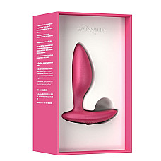 Анальная смарт-вибропробка We-Vibe Ditto+ Cosmic Pink, 10 режимов, пульт ДУ