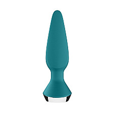Анальная смарт-вибропробка Satisfyer Plug-ilicious 1 Petrol