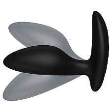 Анальная смарт-вибропробка We-Vibe Ditto+ Satin Black с пультом ДУ