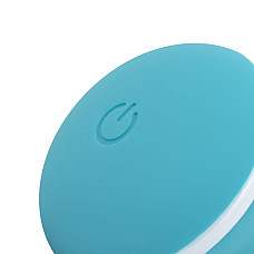 Анальная вибропробка Cala Azul – Blanca Vibrating anal plug, 10 режимов