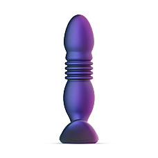 Анальная пробка с вибрацией и пульсацией Hueman - Supernova Thrusting Buttplug