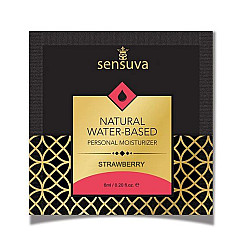 Пробник Sensuva - Natural Water-Based Strawberry (6 мл)