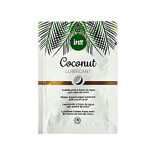 Пробник ухаживающего лубриканта Intt Coconut с кокосовым маслом на водной основе (2 мл)
