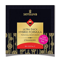Пробник Sensuva - Ultra-Thick Hybrid Formula Strawberry (6 мл)