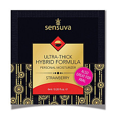 Пробник Sensuva - Ultra-Thick Hybrid Formula Strawberry (6 мл)