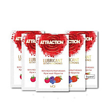 Пробник лубриканта с феромонами MAI ATTRACTION LUBS RED FRUITS (10 мл)