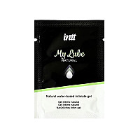 Пробник лубриканта на водній основі Intt My Lube Natural, 2 мл