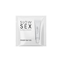 Пробник гель-смазки для мастурбации Bijoux Indiscrets Slow Sex Finger play gel