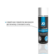 Пролонгувальний спрей System JO Prolonger Spray with Benzocaine (60 мл) не містить мінеральних масел