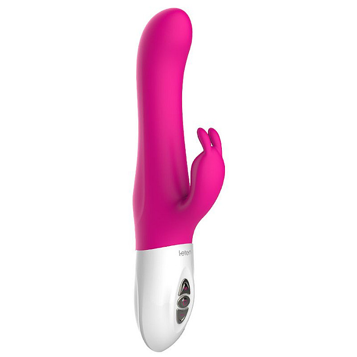 Пульсатор-кролик Leten Vibrator Exciting з підігрівом і вібрацією кліторального відростка