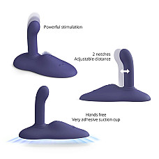 Подвійний sit-on-top пульсатор Love To Love GOFAST - стимуляція клітора та точки G, регулюється