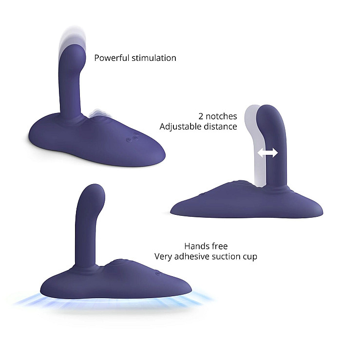 Подвійний sit-on-top пульсатор Love To Love GOFAST - стимуляція клітора та точки G, регулюється