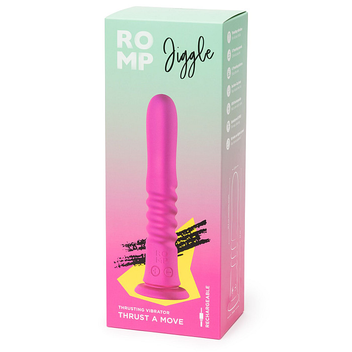 Вібратор ROMP Jiggle із зворотно-поступальними рухами