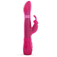 Вибратор Dorcel Furious Rabbit с вращением и возвратно-поступательными движениями головки, вибрация