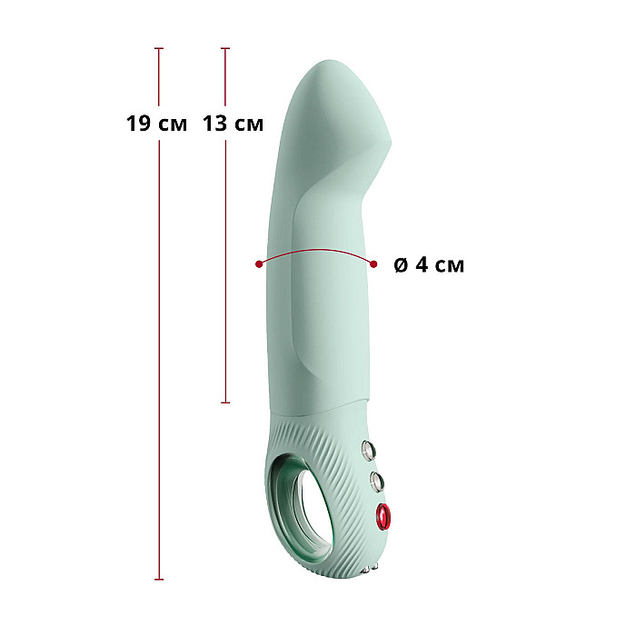 Пульсатор для точки G Fun Factory STRONIC G FORTE sage green, 8 режимів, суперпотужний