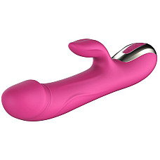 Вибратор-пульсатор Leten Automatical Thrusting Vibrator с подогревом, перезаряжаемый, 10 режимов