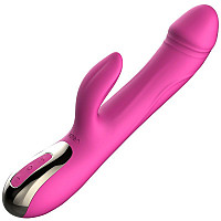 Вибратор-пульсатор Leten Automatical Thrusting Vibrator с подогревом, перезаряжаемый, 10 режимов