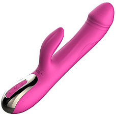 Вибратор-пульсатор Leten Automatical Thrusting Vibrator с подогревом, перезаряжаемый, 10 режимов