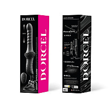 Пульсатор с вибрацией Dorcel Deep Orgasm, 2 независимых мотора, подогрев до 41 °C, пульт ДУ