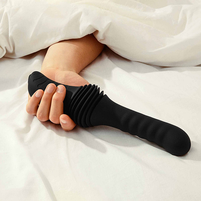 Пульсатор с вибрацией Dorcel Deep Orgasm, 2 независимых мотора, подогрев до 41 °C, пульт ДУ