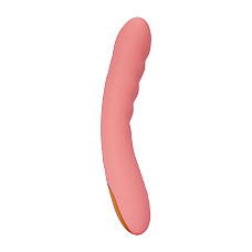 Смарт-вибратор с пульсацией Svakom Ava Neo Peach Pink, 15 режимов работы, водонепроницаемый