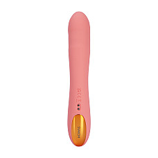 Смарт-вибратор с пульсацией Svakom Ava Neo Peach Pink, 15 режимов работы, водонепроницаемый
