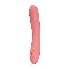 Смарт-вибратор с пульсацией Svakom Ava Neo Peach Pink, 15 режимов работы, водонепроницаемый