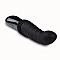 Пульсатор Blush Temptasia – Lazarus Thrusting Dildo – Black, ребристый ствол, 3 скорости