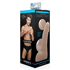Фаллоимитатор Fleshjack Boys: Allen King Dildo, по слепку пениса порноактера