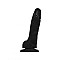 Реалістичний фалоімітатор Strap-On-Me SOFT REALISTIC DILDO Black - Size M