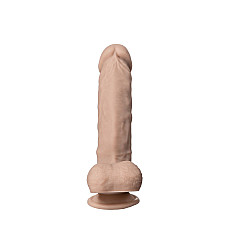Фаллоимитатор SilexD Tomas Real Skin Flesh MODEL 1, реалистичный, на присоске, диаметр 4,9 см