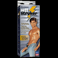 Фаллоимитатор Doc Johnson Jeff Stryker White - ULTRASKYN, диаметр 5,4см, Vac-U-Lock