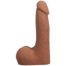 Фаллоимитатор Doc Johnson The Realistic Cock ULTRASKYN - 7 Inch with Balls Caramel