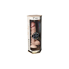 Фаллоимитатор SilexD Johnny Premium Real Skin Flesh (7in MODEL 1), ультрареалистик, диаметр 3,8 см