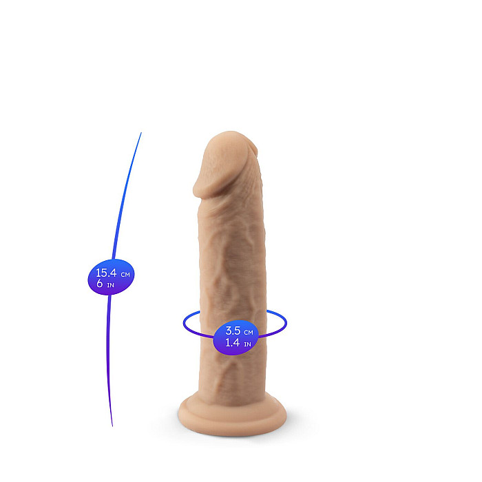 Фалоімітатор SilexD Robby Real Skin Flesh (MODEL 2 size 6in)