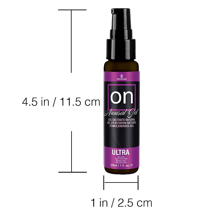 Збуджувальний гель для клітора Sensuva ON for Her Arousal Gel Ultra (29 мл) рідкий вібратор