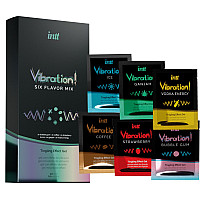 Набор пробников жидкого вибратора Intt Vibration Six Flavor Mix (12 по 5 мл)