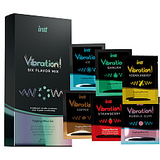 Набор пробников жидкого вибратора Intt Vibration Six Flavor Mix (12 по 5 мл)