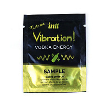 Пробник жидкого вибратора Intt Vibration Vodka (2 мл) очень мощный
