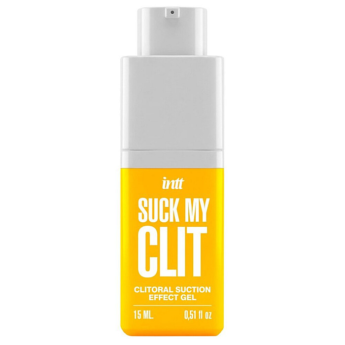 Смоктайзер для клитора Intt Suck My Clit Tropical Mango (15 мл), манго, гель с эффектом посасывания