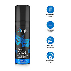 Жидкий вибратор Orgie Sexy Vibe! Liquid Vibrator, 15 мл, с эффектом мурашек