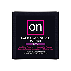 Пробник возбуждающего масла Sensuva - ON Arousal Oil for Her Ultra (0,5 мл)