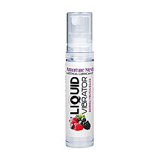 Лубрикант с эффектом вибрации Amoreane Med Liquid Vibrator Berries (10 мл)