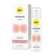 Жидкий вибратор для клитора pjur Woman Lust 15 мл, на водной основе, с эффектом мурашек