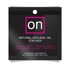 Пробник возбуждающего масла Sensuva - ON Arousal Oil for Her Original (0,5 мл)